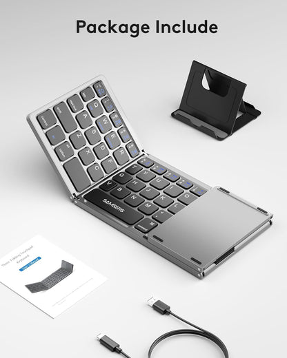 Foldable Touch Keyboard | لوحة مفاتيح قابلة للطي