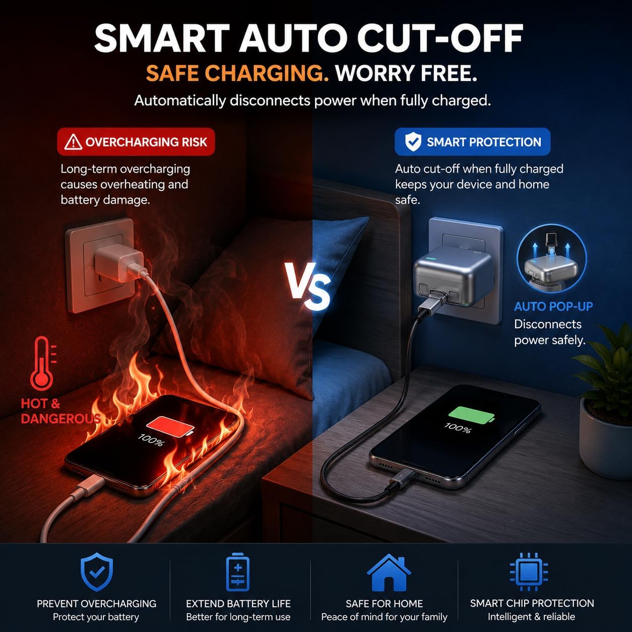 GulfTech Smart Charger | شاحن جلف تك الذكي
