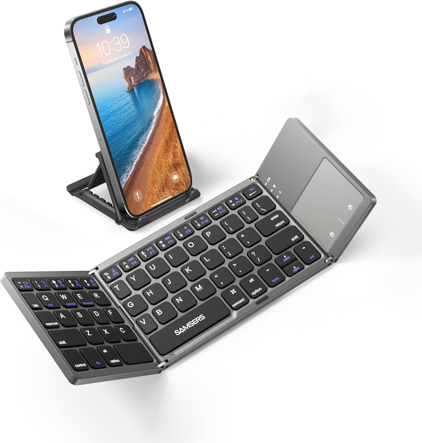 Foldable Touch Keyboard | لوحة مفاتيح قابلة للطي