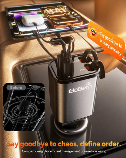 Retractable Fast Charger | كابل شحن سريع قابل للسحب