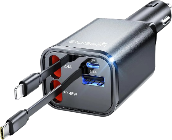 Retractable Fast Charger