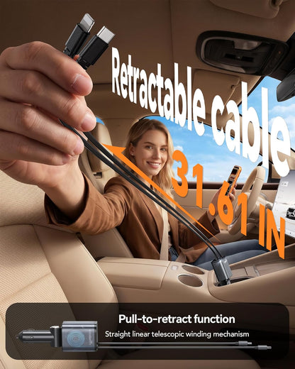 Retractable Fast Charger | كابل شحن سريع قابل للسحب