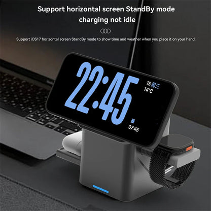 3 In 1 Charging Stand | شاحن لاسلكي 3 في 1