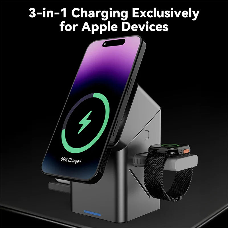 3 In 1 Charging Stand | شاحن لاسلكي 3 في 1